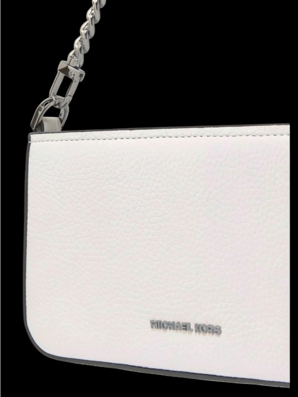 MICHAEL Michael Kors Bryant Small Pebbled Leather Convertible Pochette - Picture 7 of 12